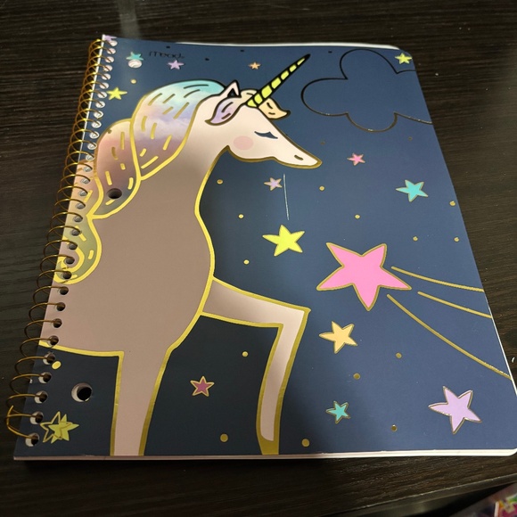 Unicorn wide ruled notebook - Picture 1 of 3
